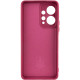 Чохол Silicone Cover Lakshmi Full Camera (AAA) with Logo для Xiaomi Redmi Note 12 4G Бордовий / Plum - фото