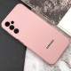 Чехол Silicone Cover Lakshmi Full Camera (AAA) with Logo для Samsung Galaxy A24 4G Розовый / Pink Sand - фото