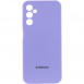 Чехол Silicone Cover Lakshmi Full Camera (AAA) with Logo для Samsung Galaxy A24 4G Сиреневый / Dasheen