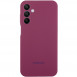 Чехол Silicone Cover Lakshmi Full Camera (AAA) with Logo для Samsung Galaxy A24 4G Бордовый / Plum