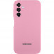 Чехол Silicone Cover Lakshmi Full Camera (AAA) with Logo для Samsung Galaxy A24 4G Розовый / Light pink