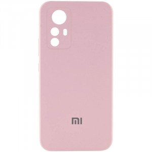 Чохол Silicone Cover Lakshmi Full Camera (AAA) with Logo для Xiaomi Redmi Note 12S Рожевий / Pink Sand