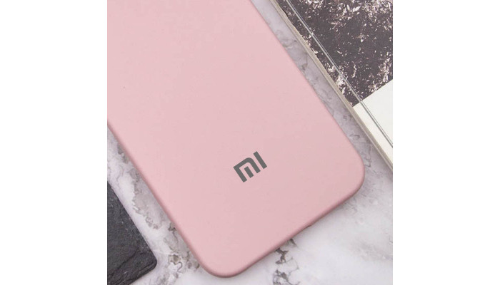 Чехол Silicone Cover Lakshmi Full Camera (AAA) with Logo для Xiaomi Redmi Note 12S Розовый / Pink Sand - фото