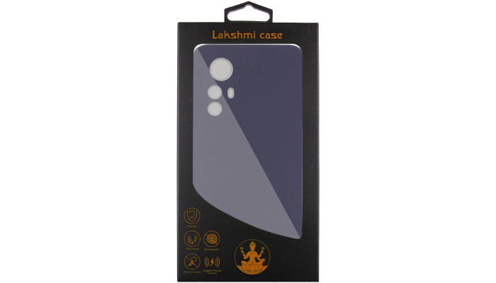 Чехол Silicone Cover Lakshmi Full Camera (AAA) with Logo для Xiaomi Redmi Note 12S Серый / Dark Gray - фото