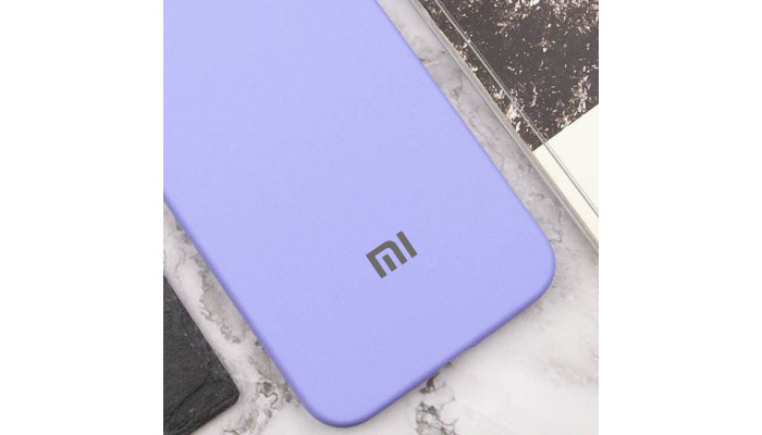 Чохол Silicone Cover Lakshmi Full Camera (AAA) with Logo для Xiaomi Redmi Note 12S Бузковий / Dasheen - фото