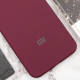 Чехол Silicone Cover Lakshmi Full Camera (AAA) with Logo для Xiaomi Redmi Note 12S Бордовый / Plum - фото