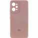 Чохол Silicone Cover Lakshmi Full Camera (AAA) with Logo для Xiaomi Redmi 12 Рожевий / Pink Sand