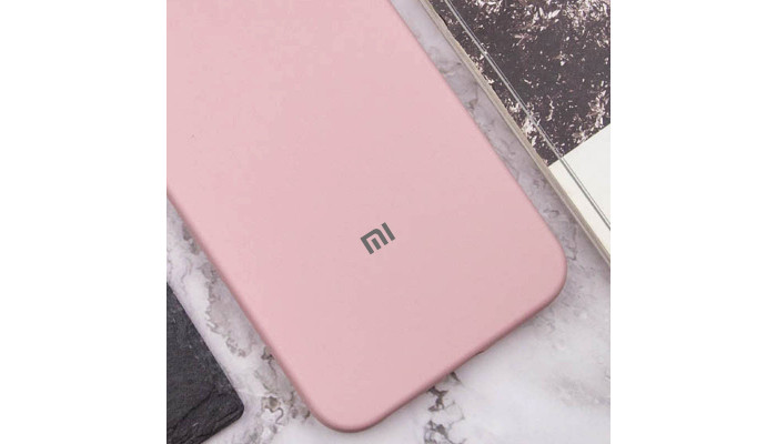 Чохол Silicone Cover Lakshmi Full Camera (AAA) with Logo для Xiaomi Redmi 12 Рожевий / Pink Sand - фото