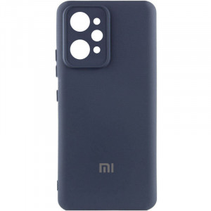 Чехол Silicone Cover Lakshmi Full Camera (AAA) with Logo для Xiaomi Redmi 12 Сиреневый / Dasheen