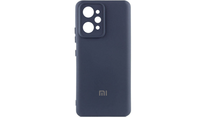 Чехол Silicone Cover Lakshmi Full Camera (AAA) with Logo для Xiaomi Redmi 12 Сиреневый / Dasheen - фото