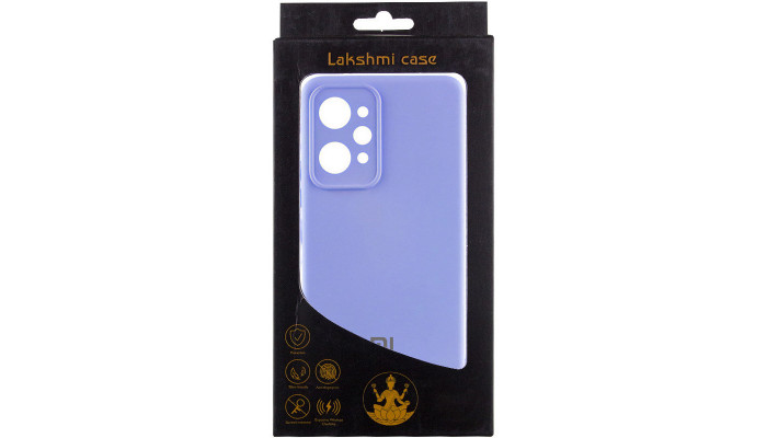 Чехол Silicone Cover Lakshmi Full Camera (AAA) with Logo для Xiaomi Redmi 12 Сиреневый / Dasheen - фото