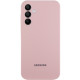 Чехол Silicone Cover Lakshmi Full Camera (AAA) with Logo для Samsung Galaxy S23 FE Розовый / Pink Sand - фото