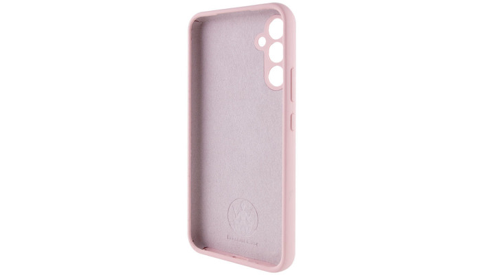 Чехол Silicone Cover Lakshmi Full Camera (AAA) with Logo для Samsung Galaxy S23 FE Розовый / Pink Sand - фото