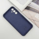 Чехол Silicone Cover Lakshmi Full Camera (AAA) with Logo для Samsung Galaxy S23 FE Темно-синий / Midnight blue - фото