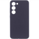 Чехол Silicone Cover Lakshmi Full Camera (AAA) with Logo для Samsung Galaxy S24 Серый / Dark Gray - фото