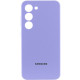 Чохол Silicone Cover Lakshmi Full Camera (AAA) with Logo для Samsung Galaxy S24 Бузковий / Dasheen - фото