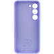 Чехол Silicone Cover Lakshmi Full Camera (AAA) with Logo для Samsung Galaxy S24 Сиреневый / Dasheen - фото