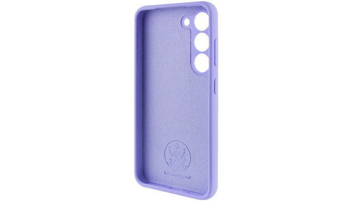 Чохол Silicone Cover Lakshmi Full Camera (AAA) with Logo для Samsung Galaxy S24 Бузковий / Dasheen - фото