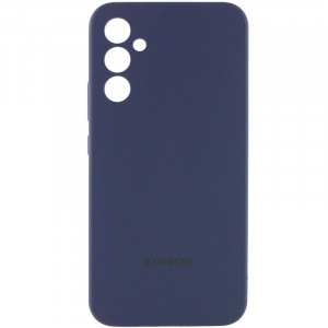 Чохол Silicone Cover Lakshmi Full Camera (AAA) with Logo для Samsung Galaxy S24+ Темно-синій / Midnight blue