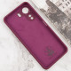 Чохол Silicone Cover Lakshmi Full Camera (AAA) with Logo для Xiaomi Redmi 13C / Poco C65 Бордовий / Plum - фото