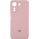 Чехол Silicone Cover Lakshmi Full Camera (AAA) with Logo для Xiaomi Redmi 13C / Poco C65 Розовый / Pink Sand - фото