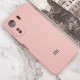 Чехол Silicone Cover Lakshmi Full Camera (AAA) with Logo для Xiaomi Redmi 13C / Poco C65 Розовый / Pink Sand - фото