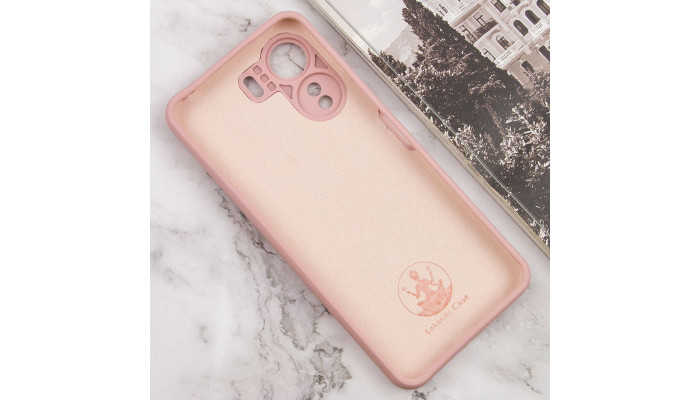 Чехол Silicone Cover Lakshmi Full Camera (AAA) with Logo для Xiaomi Redmi 13C / Poco C65 Розовый / Pink Sand - фото