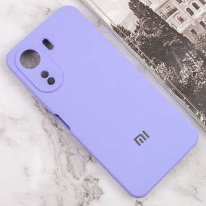 Чехол Silicone Cover Lakshmi Full Camera (AAA) with Logo для Xiaomi Redmi 13C / Poco C65 Сиреневый / Dasheen