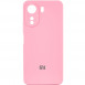 Чохол Silicone Cover Lakshmi Full Camera (AAA) with Logo для Xiaomi Redmi 13C / Poco C65 Рожевий / Light pink