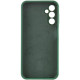 Чехол Silicone Cover Lakshmi Full Camera (AAA) with Logo для Samsung Galaxy A15 4G/5G / M15 5G Зеленый / Cyprus Green - фото