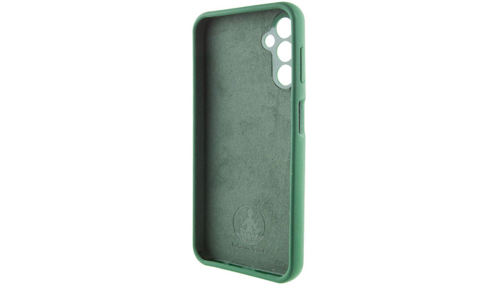 Чехол Silicone Cover Lakshmi Full Camera (AAA) with Logo для Samsung Galaxy A15 4G/5G / M15 5G Зеленый / Cyprus Green - фото