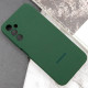 Чехол Silicone Cover Lakshmi Full Camera (AAA) with Logo для Samsung Galaxy A15 4G/5G / M15 5G Зеленый / Cyprus Green - фото