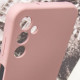 Чохол Silicone Cover Lakshmi Full Camera (AAA) with Logo для Samsung Galaxy A15 4G/5G Рожевий / Pink Sand - фото