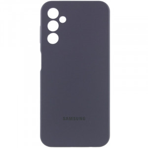 Чехол Silicone Cover Lakshmi Full Camera (AAA) with Logo для Samsung Galaxy A15 4G/5G / M15 5G Серый / Dark Gray