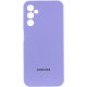 Чехол Silicone Cover Lakshmi Full Camera (AAA) with Logo для Samsung Galaxy A15 4G/5G Сиреневый / Dasheen - фото