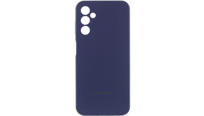 Чохол Silicone Cover Lakshmi Full Camera (AAA) with Logo для Samsung Galaxy A15 4G/5G / M15 5G Темно-синій / Midnight blue - фото