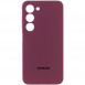 Чехол Silicone Cover Lakshmi Full Camera (AAA) with Logo для Samsung Galaxy A15 4G/5G / M15 5G Бордовый / Plum