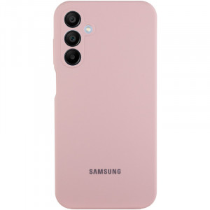 Чохол Silicone Cover Lakshmi Full Camera (AAA) with Logo для Samsung Galaxy A25 5G Рожевий / Pink Sand