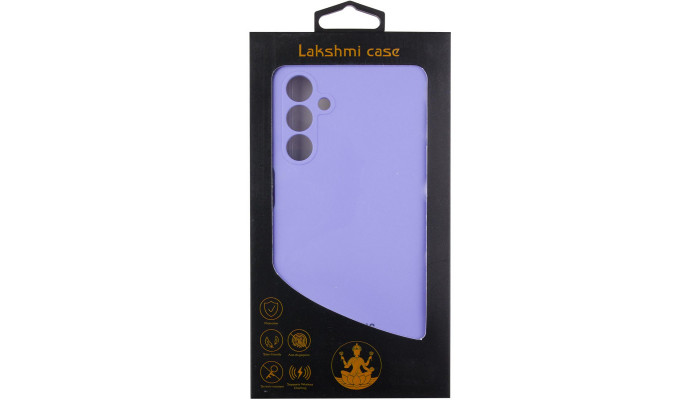 Чохол Silicone Cover Lakshmi Full Camera (AAA) with Logo для Samsung Galaxy A25 5G Бузковий / Dasheen - фото