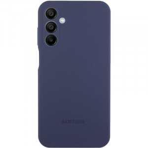 Чохол Silicone Cover Lakshmi Full Camera (AAA) with Logo для Samsung Galaxy A25 5G Темно-синій / Midnight blue