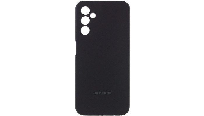 Чохол Silicone Cover Lakshmi Full Camera (AAA) with Logo для Samsung Galaxy A25 5G Чорний / Black - фото