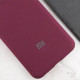 Чохол Silicone Cover Lakshmi Full Camera (AAA) with Logo для Xiaomi Redmi Note 13 4G Бордовий / Plum - фото