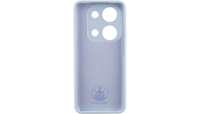 Чехол Silicone Cover Lakshmi Full Camera (AAA) with Logo для Xiaomi Redmi Note 13 4G Голубой / Sweet Blue - фото