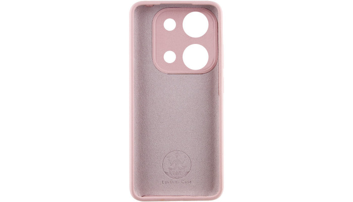 Чохол Silicone Cover Lakshmi Full Camera (AAA) with Logo для Xiaomi Redmi Note 13 4G Рожевий / Pink Sand - фото