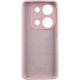 Чохол Silicone Cover Lakshmi Full Camera (AAA) with Logo для Xiaomi Redmi Note 13 4G Рожевий / Pink Sand - фото