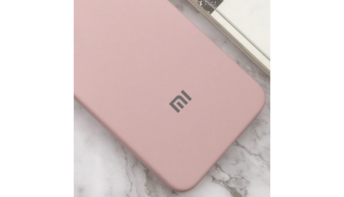 Чохол Silicone Cover Lakshmi Full Camera (AAA) with Logo для Xiaomi Redmi Note 13 4G Рожевий / Pink Sand - фото