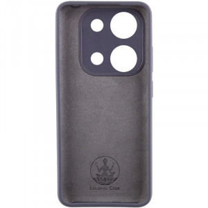 Чохол Silicone Cover Lakshmi Full Camera (AAA) with Logo для Xiaomi Redmi Note 13 4G Сірий / Dark Gray