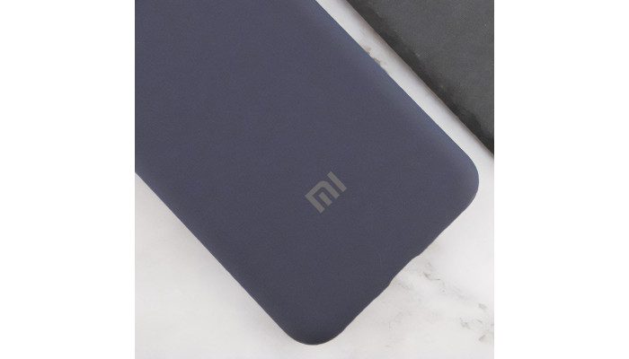 Чохол Silicone Cover Lakshmi Full Camera (AAA) with Logo для Xiaomi Redmi Note 13 4G Сірий / Dark Gray - фото