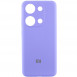 Чохол Silicone Cover Lakshmi Full Camera (AAA) with Logo для Xiaomi Redmi Note 13 4G Бузковий / Dasheen