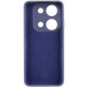 Чехол Silicone Cover Lakshmi Full Camera (AAA) with Logo для Xiaomi Redmi Note 13 4G Темно-синий / Midnight blue - фото